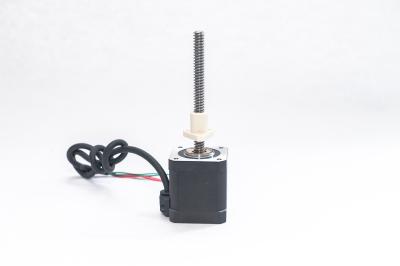 China Hochgeschwindigkeitsmotor 1,8° Nema 17 Linearantrieb 4,5 VDC Linearhybrid-Schrittmotor zu verkaufen