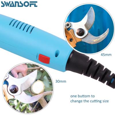 China 45mm Apple Tree Electric Pruning Machine Garden Tool Electric Scissors For Cutting for sale