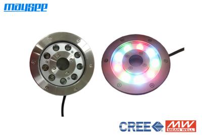 Κίνα 9x3w αδιάβροχο IP68 Κρήνη φώτα LED Υποβρύχια φως δακτυλίου Κρήνη προς πώληση