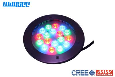 China 18x1W / 18x3W Edelstahl DMX LED Pool Underwater Lights zu verkaufen