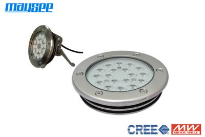 Κίνα Υποβρύχια ανοξείδωτο χάλυβα LED φώτα Dock 18W / 54W με ανάμεικτα LED RGB Κρι προς πώληση