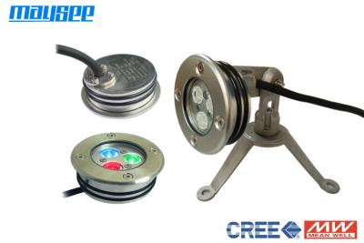 China High Brightness LED Pond Lights / Warm Wit LED onderwater Pool Lights IP68 Te koop