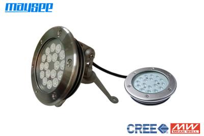 China Pool-Licht IP68, Swimmingpool-Lichter 54W LED, RGB LED der hohen Leistung Edelstahl 316L, zu verkaufen