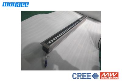 China A cor cinzenta conduziu a energia de luzes linear Recessed exterior de Inground da arruela da parede eficiente à venda