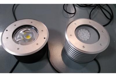 China El ángulo de haz asimétrico llevó el uplight IP67/DC24V del inground llevó las luces de tierra 24w en venta