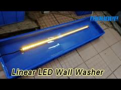 Submersible LED Wall Washer Light 12w / 18w / 24w DC24V LED Linear Light Stainless Steel Housing