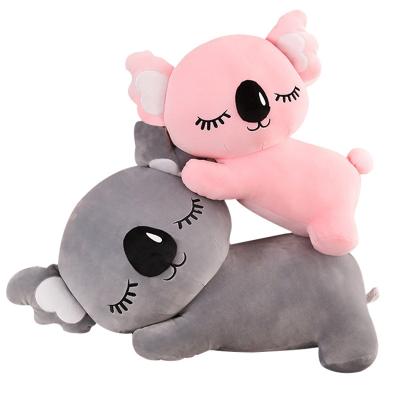 China Soft cute plushie plush kawaii koala doll sleeping eco-friendly material hot selling animal tile stuffed koala plush toy for sale