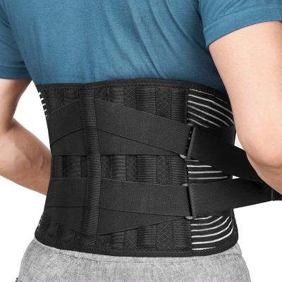 China Factory Waist Pain Relief Back Braces Durable Breathable Non-Slip Lumbar Support Belt for Men and Women for sale