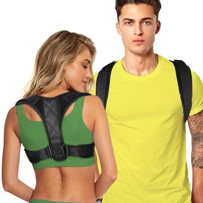 China Best Seller Back Brace Shoulder Spine Support Durable Upper Back Posture Corrector For Men And Women for sale