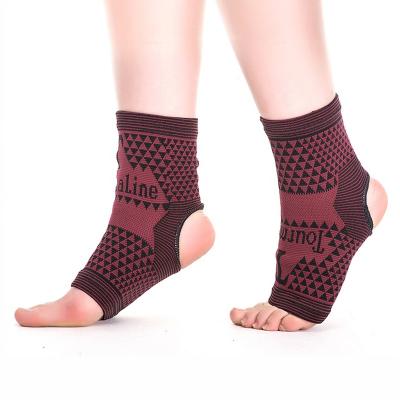 China Magnetic Ankle Joint Brace Sports Tourmaline Plant Energy Therapy Energy Ankle Support Brace for sale