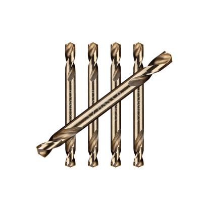 China Metal Drilling Customized YIWU Cobalt Containing Double Head Special High Hardness Twist Drill Stainless Steel Drill Bits for sale