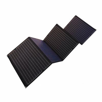 China Foldable Solar Panel 300W Car Monocrystalline Silicon Solar Panel Kit Portable Charger 100W 200W for sale