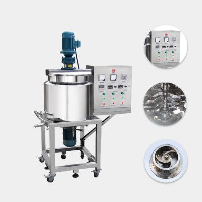 中国 200L 1000L Liquid Detergent Soap Shampoo Mixing Making Mixer Production Line Manufacturing Plant Homogenizer Machine Equipment 販売のため