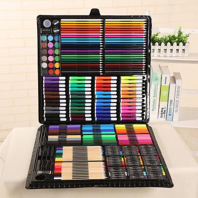 China Gift Giving Student Kids Kids 258 Pieces Inspirational Plastic Art Set For Painting Drawing And Sketching Wholesale Cheap Price for sale