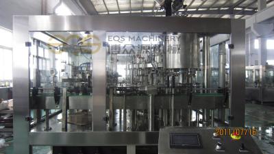 China Carbonated Water Filling Machine / 275ml Glass Bottle Soft Drink Filling Machine for sale