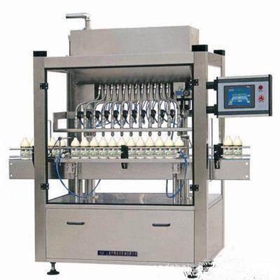 China Automatic Plastic Bottle Cooking Oil Filling Machine 3000 BPH Low Vacuum Gravity for sale