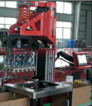 China Fully Automatic Single Column Carton Packing Machine For Glass Bottle for sale