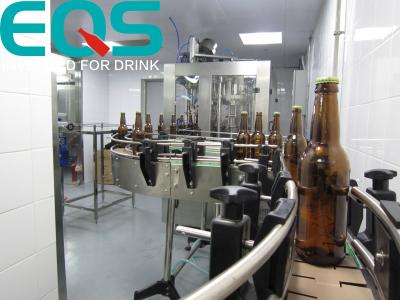 China Small Beer Bottle Filler Beer Bottling Equipment For Glass , PET Bottle Type for sale