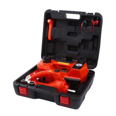 China Portable Electric Jack CE ISO Standard High Quality Long Stroke Hydraulic Car Jack 3T DC12V and Electric Impact Wrench for Quick Repair for sale