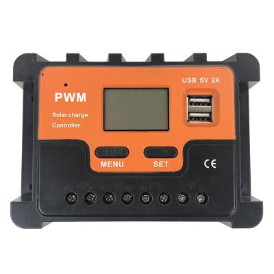 China Solar Charger Controller 100A Charge Controller PWM DC12V 24V 48V for sale