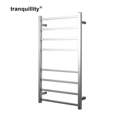 China Heater Stainless Steel Electric Heated Towel Rack Bathroom Towel Ladder Warmer Towel Rail for sale