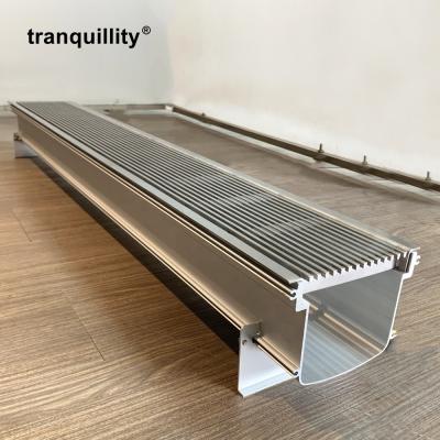 China Traditional Exterior Driveway Drain Grate Stainless Steel Drain 145*100 Swimming Pool Grate Ditch Drain Channel for sale