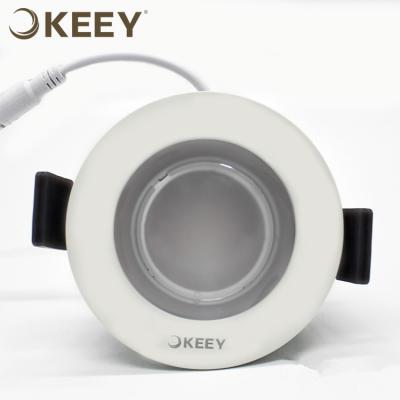 China 2020 modern keey led downlights dimmable deep bay smd anti-glare recessed led downlight 7 watt white spot TD07306 for sale