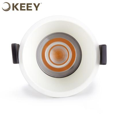 China Keey 9w COB Modern Led Ceiling Lamp Lights White Recessed 2022 Led Ceiling For Project Use for sale