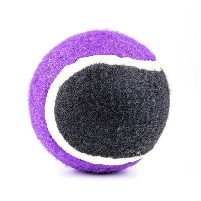 China New Type Solid Rubber Dog Chew Tennis Ball Pet Training Sale Sustainable Well Durable Toy for sale