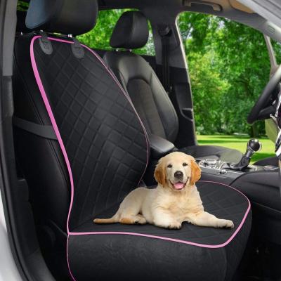 China Waterproof Dog Car Seat Cover Front Seat Dog Cover Protector Waterproof Scratch Proof And Non-slip for sale