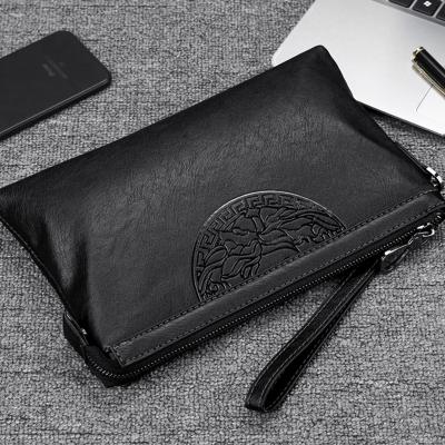 China 2021 men's leather handbag anti-theft, men's wallet, men's daily multifunctional bag for sale