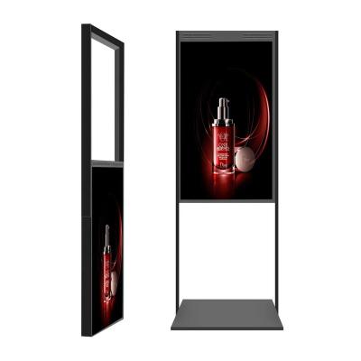 China Hot Selling 700+2500nits Indoor 43 Inch Hanging Screens Digital Signage High Brightness Advertising Store Window-Hard Coating Screens for sale