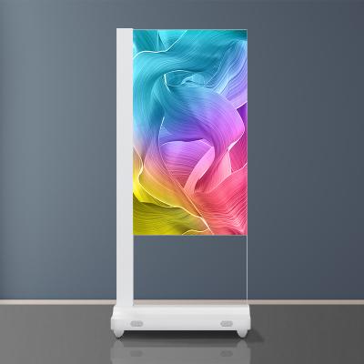 China Wholesale indoor OLED show ultra-thin transparent products digital display for sale