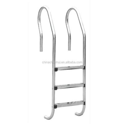 China Economical 304 Stainless Steel Pool Ladder With SS Steps for sale