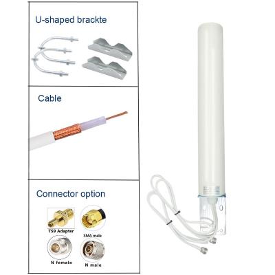 China Omni Directional Outdoor  Higher Gain Longer Range External 4G LTE Antenna 4G LTE Cellular Antenna for Signal Booster 18dBi LSPTOH160918 for sale