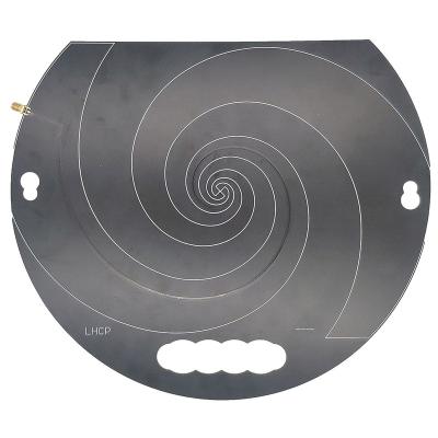 China Ultra wideband left and right handed circularly polarized integrated antenna measurement anti-interference antenna 0.3-10GHz LSBDOC030308 for sale