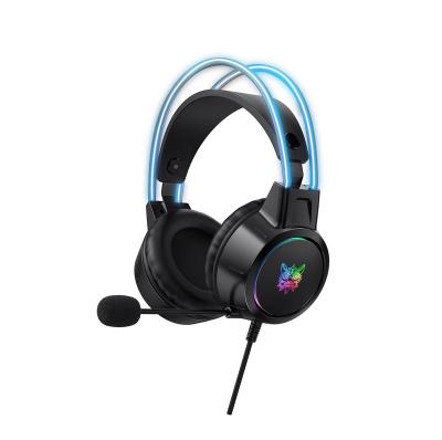 China Custom Headband New Arrivals ONIKUMA X15 High Quality Gaming Headset With RGB Light for sale