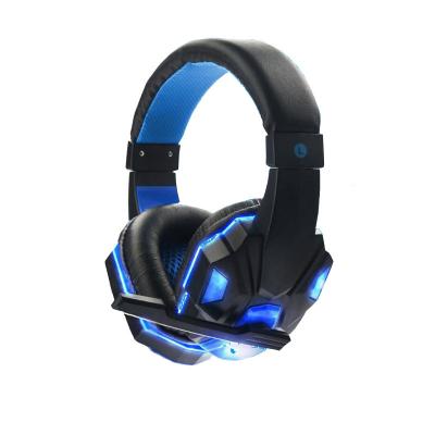 China Wired Headset SY830 Wired Earphone Gaming Headset PC Gamer Luminous Stereo Earphone Folding Headsets for PS4 for sale