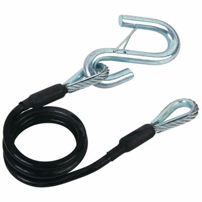 China Safety Cold Pointing Steel Cable, Safety Chain, Cable With Hooks for sale