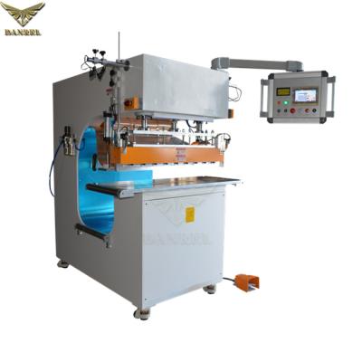 China PVC Tarpaulin Infrared High Frequency Welding Machine Placing Device Price for sale