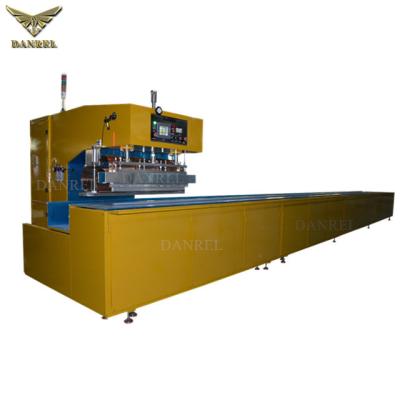 China Factory how to weld canvas PVC welding machine vinyl automatic walking high frequency welder DR-T15-A for sale