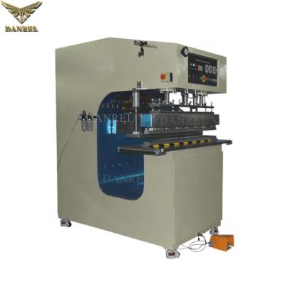 China Factory Europe standard 15KW high frequency hot air RF seam sealing PVC tarpaulin welding machine for sale