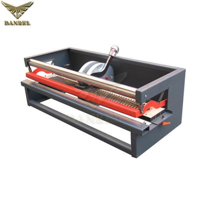 China Cheap PU Belt Finger Conveyor Belt Teeth Cutter PVC Manual Operation Belt Finger Punching Machine Price Punching Machine for sale