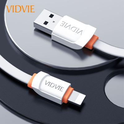 China VIDVIE Cell Phone 2.4A 1m Lightn Popular Fast Charging 3.3ft USB Charging Cell Phone Accessories Cable Para Celular For iPhone iPad for sale