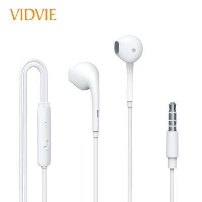 China 2020 New VIDVIE HS645 In-ear Wired Stereo Headset With Microphone Comfortable To Wear for sale