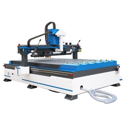 China Advertising Company 1325 4 Axis Wooden CNC Router With Durable Strong Steel Structure for sale