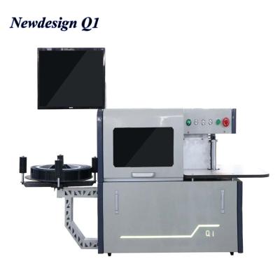 China Factory portable 3D channel letter bending machine New mini low price flat aluminum design for sale