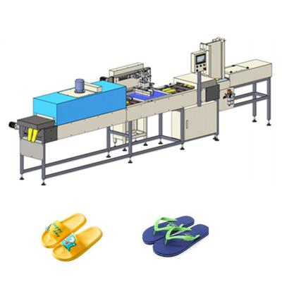 China Slipper Making Machine Automatic Flip Flop Sole Printing Machine Sandal Machine for sale