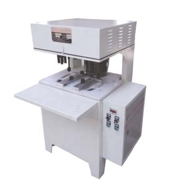 China Semi-automatic Slipper Sole Drill Punching Holes Machine Flip Flop Making Machine Manual for sale