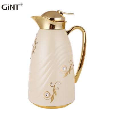 China Sustainable European Style Stainless Steel Coffee Pot Insulation Vacuum Household Pot for sale